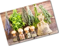 Deski do krojenia - Tulup Deska do krojenia Tulup Płyta szklana na kuchenkę Drzewo 80x52-80561206 - miniaturka - grafika 1