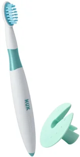 Nuk Pierwsza szczoteczka do zębów z pierścieniem zabezpieczającym dla dzieci 12m+ 256207 - Szczoteczki do zębów dla dzieci - miniaturka - grafika 2