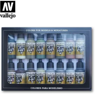 Vallejo Zestaw farb Air 16 WWII Britisch Aircraf GXP-601246 - Modele do sklejania - miniaturka - grafika 2