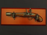 Repliki - broń - Denix SA REPLIKA PIRACKI GARŁACZ LEWORĘCZNY NA TABLO MODEL 1126G+TM+11G 1126G+TM+11G - miniaturka - grafika 1