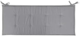 vidaXL Poduszka na ławkę ogrodową, szara, 120x50x3 cm - Poduszki na krzesła - miniaturka - grafika 4