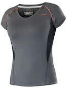 Tenis ziemny - Head Koszulka tenisowa Performance V-Neck Shirt - anthracite 814085-AN - miniaturka - grafika 1