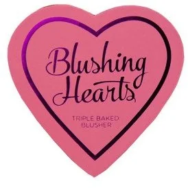 Makeup Revolution I Love Makeup Heart Blusher róż do policzków Blushing Heart 10g - Róże do policzków - miniaturka - grafika 3