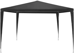 vidaXL Namiot imprezowy, 3 x 3 m, PE, antracytowy - Pawilony ogrodowe - miniaturka - grafika 5