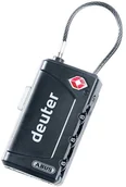 Akcesoria turystyczne - Deuter Kłódka TSA Cabel Lock black 395132170000 - miniaturka - grafika 1