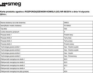 Płyta gazowa do zabudowy Smeg PV164S2 - Płyty gazowe do zabudowy - miniaturka - grafika 4