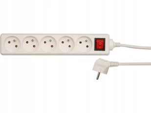 Vorel Przedłużacz elektryczny z uziemieniem 5-gniazd 1,5m z wyłącznikiem 72526 - Przedłużacze i rozgałęźniki - miniaturka - grafika 2