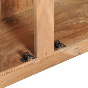 vidaXL Szafka, 80x30x60 cm, lite drewno tekowe vidaXL - Szafki do salonu - miniaturka - grafika 7