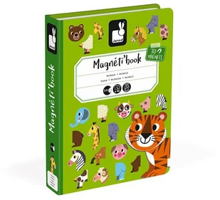 Janod Magnetyczna układanka Zwierzęta Magnetibook kolekcja 2018, - Klocki - miniaturka - grafika 3