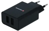 Ładowarki do telefonów - Swissten Ładowarka sieciowa 22058000 10W Czarny 22058000 - miniaturka - grafika 1