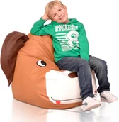 Krzesełka i taborety dla dzieci - Pufy Polskie Pufa Piesek dla dziecka do siedzenia zabawy i ćwiczeń 5916 - miniaturka - grafika 1