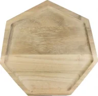 Deski do krojenia - NoName Deska do krojenia deska do krojenia Polygon Blis 25 x 25 cm drewno brązowe twm_610502 - miniaturka - grafika 1