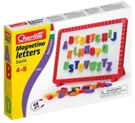 Tablice dla dzieci - Quercetti Tablica Magnetyczna Basic Litery 5181 - miniaturka - grafika 1