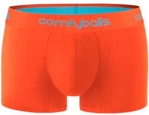 ComfyBalls COMFYBALLS Bokserki do biegania REGULAR PERFORMANCE pomarańczowe - Majtki męskie - miniaturka - grafika 2