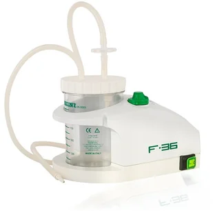 Fazzini Włochy Ssak elektryczny F-36N Wysokiej jakości urządzenie do odsysania wydzielin. F-36N.00 - Urządzenia medyczne - miniaturka - grafika 2