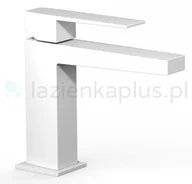 Baterie umywalkowe - Tres Slim Exclusive bateria umywalkowa biały 20210301BM - miniaturka - grafika 1