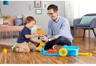 Mega Bloks Mobilna walizeczka z klockami FLT37 - Klocki - miniaturka - grafika 15