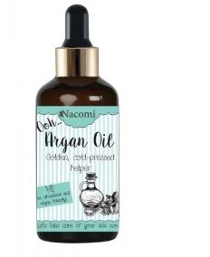 Nacomi Argan Oil naturalny olej arganowy z pipetą 50ml - Olejki do ciała i włosów Nacomi Argan Oil naturalny olej arganowy z pipetą 50ml - Olejki do ciała i włosów - miniaturka - grafika 1