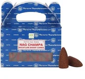Kadzidła i dodatki - Satya Kadzidełka SATYA Nag Champa stożki back flow - 24 szt. 8904245402952 - miniaturka - grafika 1