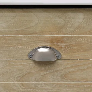 vidaXL Ławka do przedpokoju, 70 x 35 x 45 cm, drewno paulownia vidaXL - Ławki do przedpokoju - miniaturka - grafika 4