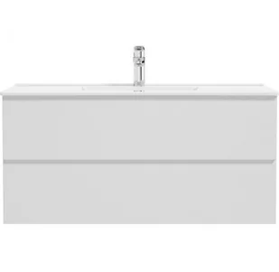 Oltens Vernal umywalka z szafką 100 cm biała 68004000 - Umywalki - miniaturka - grafika 2