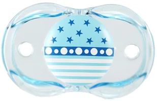 Raz baby GWIAZDKI smoczek uspokajający 0m+ Raz baby RAZ 007-STARS - Smoczki uspokajające - miniaturka - grafika 2