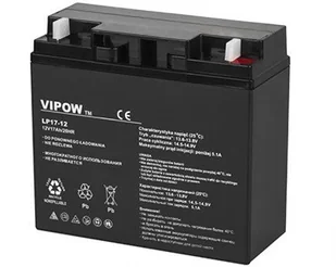 Vipow akumulator żelowy 12V 4,0Ah - BAT0210 - Baterie do zasilaczy awaryjnych UPS - miniaturka - grafika 3