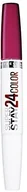 Szminki - Maybelline New York Make-Up Lippenstift Superstay 24h Color Liquid Lipstick/kremowy ciemny czerwony z uchwytem na 24 godzin, 1 X 5 G 3600530696260 - miniaturka - grafika 1