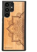 Etui i futerały do telefonów - Bewood Drewniane etui Samsung Galaxy S22 Ultra Mandala Jabłoń BWD09337 - miniaturka - grafika 1