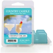 Odświeżacze powietrza - Country Candle Country Candle Wax wosk zapachowy coconut colada 64g - miniaturka - grafika 1