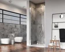 Radaway Nes DWJ I Drzwi 70x200 cm lewa chrom przezroczyste EasyClean 10026070-01-01L - Ścianki i drzwi prysznicowe - miniaturka - grafika 2