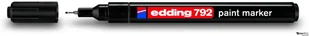 Edding MARKER 792 LAKIER.CZARNY MARKER LAKIEROWY 792/001/C ED - Markery permanentne - miniaturka - grafika 2