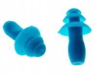 Pływanie - Vivo Zatyczki do uszu+pasek Vivo silikon-PVC B-2001 jasnoniebieskie - miniaturka - grafika 1