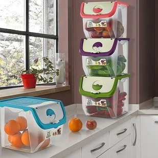 Orion Pojemnik na warzywa owoce cebulę ziemniaki 12L 730512-B - Pojemniki kuchenne - miniaturka - grafika 2