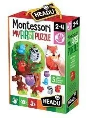 Russell Układanka HEADU Montessori Moje Pierwsze Puzzle Las GXP-653012 - Układanki dla dzieci - miniaturka - grafika 4