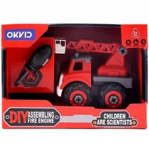 Artyk Straż Pożarna Do Skręcania pojazd samochód - Samochody i pojazdy dla dzieci - miniaturka - grafika 4