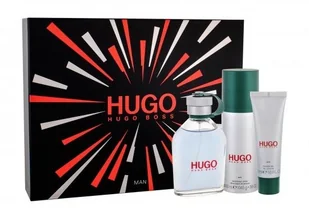 Hugo Boss Hugo Man zestaw 125 ml Edt 125 ml + Dezodorant 150 ml + Żel pod prysznic 50 ml dla mężczyzn - Zestawy kosmetyków męskich - miniaturka - grafika 3