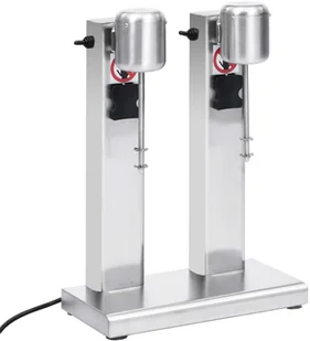 vidaXL vidaXL Mikser do koktajli mlecznych z 2 kubkami, stal nierdzewna, 2 L - Inne urządzenia gastronomiczne - miniaturka - grafika 9