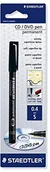 Markery permanentne - Staedtler Marker kolorze CD Lumo/DVD SW BK 310-9CDBKD - miniaturka - grafika 1