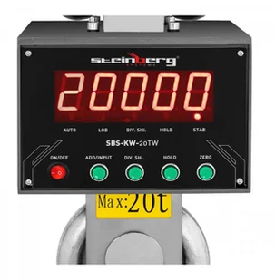 STEINBERG Waga hakowa - 20000 kg / 5 lub 10 kg - LED STEINBERG 10030581 SBS-KW-20TW - Inne urządzenia gastronomiczne - miniaturka - grafika 3