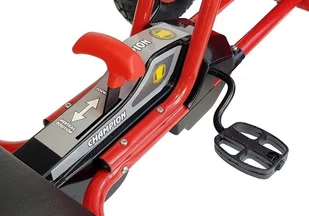 Lean Gokart na Pedały A-18 Czerwony 5341 - Jeździki dla dzieci - miniaturka - grafika 5