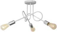 Lampy sufitowe - Helam Żyrandol natynkowy OXFORD 3xE27/60W/230V biały - miniaturka - grafika 1