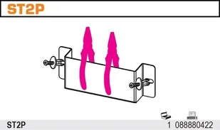 BETA UCHWYT DO SZCZYPIEC ST2P 8888/ST2P - Pozostałe wyposażenie warsztatu - miniaturka - grafika 2
