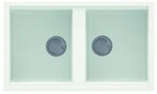 Elleci BEST 450 white K96 KERATEK PLUS (LKB45096) - Zlewozmywaki - miniaturka - grafika 5