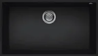 Zlewozmywaki - Elleci Quadra 130 (podwieszany) K86 Czarny LKQ13086BSO - miniaturka - grafika 1