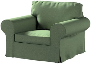 Dekoria Pokrowiec na fotel Ektorp zielony melanż 103 x 82 x 73 cm Amsterdam 612-704-44 - Pokrowce na meble Dekoria Pokrowiec na fotel Ektorp zielony melanż 103 x 82 x 73 cm Amsterdam 612-704-44 - Pokrowce na meble - miniaturka - grafika 1
