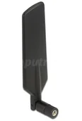 Anteny Wi Fi - Delock antena LTE-Antenne SMA 4,0dBi, GSM/UMTS drehbar schwarz - 12408 - miniaturka - grafika 1