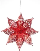 Ozdoby bożonarodzeniowe - Markslojd 702561 - Dekoracja świąteczna HALL 1xE14/25W/230V czerwony 70 cm - miniaturka - grafika 1