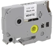 Etykiety do drukarek - Brother Zamiennik taśmy TZE-221 9mm biała/czarny - miniaturka - grafika 1
