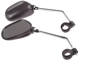 Akcesoria rowerowe - ARKUS Lusterko rowerowe owalne długie wysokie lewe+prawe z odblaskiem JY-102 (L166503) - miniaturka - grafika 1